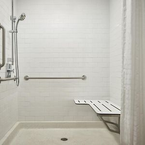 One-Bedroom King Suite Atrium View Roll Shower Mobility Hearing Accessible